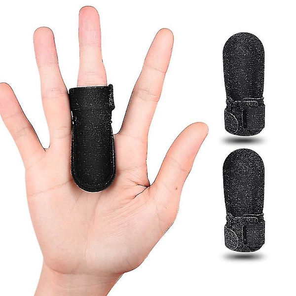 2 stk. Trigger Finger Splint, Finger Splints for Tommel, Pekefinger, Langfinger, Ringfinger og Lillefinger, Fingerstøtte Brace