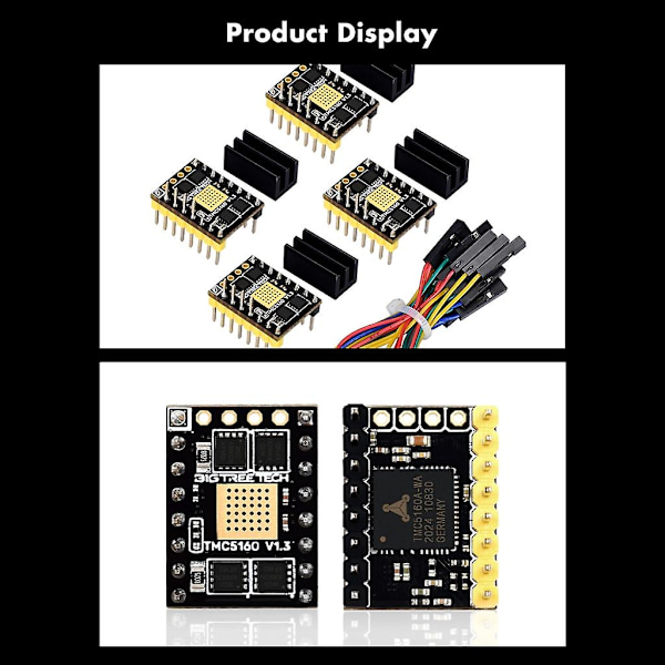 3d-skrivare Stepper Motor Driver Tmc5160 V1.3 8v35v Support Marlin2.0 256steg