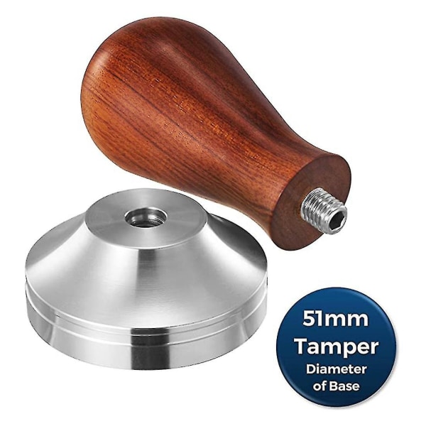 Espresso Tamper Set - 51mm mjölkskummare, espressoprodukter