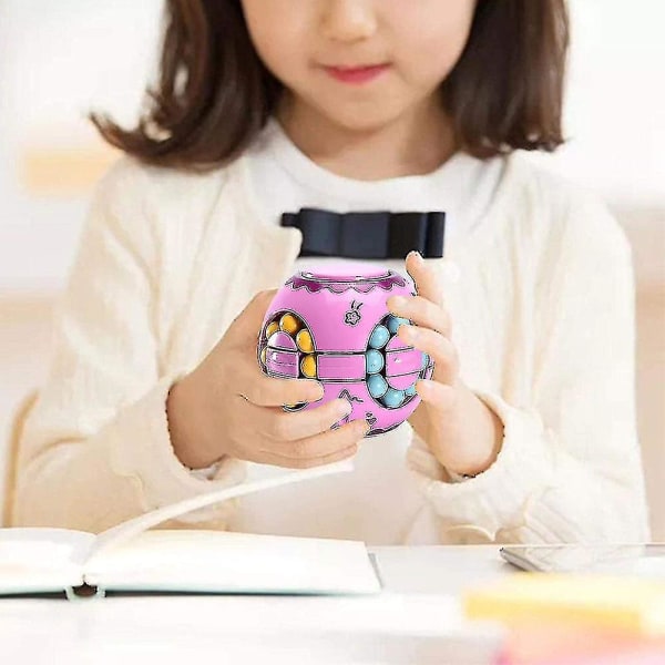2-i-1 Roterande Spinner Magic Bean Infinity Cube Stressboll