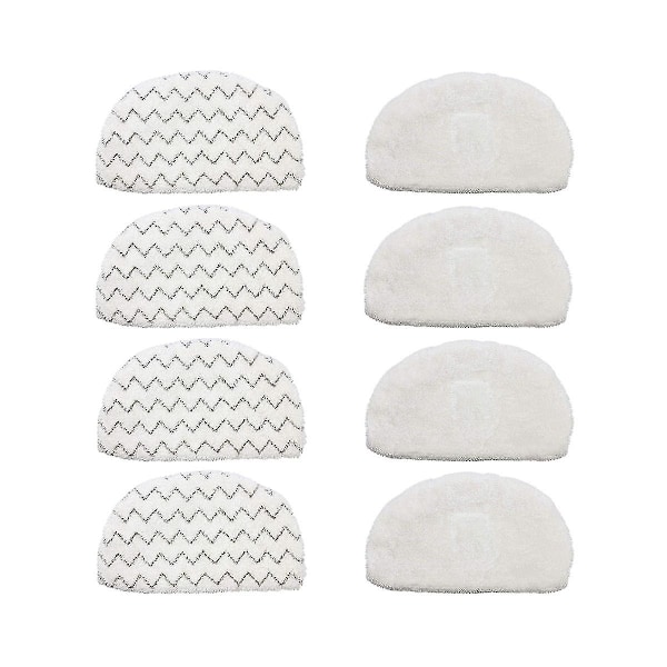 8pcs Replacement Washable Mop Pads Forbissell Powerfresh 1940 1440 Mop Model Cleaning Parts