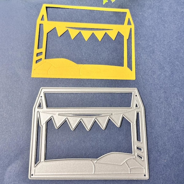 Skæredåse Diy Prægningsforme Skabelon Skæredåse Til Scrapbog Album