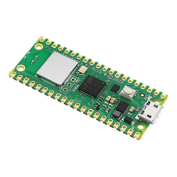 For Pico With Wifi Rp2040 Microcontroller Development Board med akrylveske, loddet