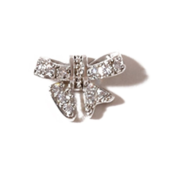 Zirkon nagelkristall strass 3d bågar nagelkonst berlocker glänsande nagel smycken 2804