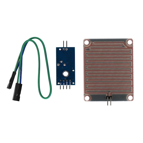 Vejrforhold Overvågning Pcb Board Regn Dråber Detektion Sensor Regn Modul