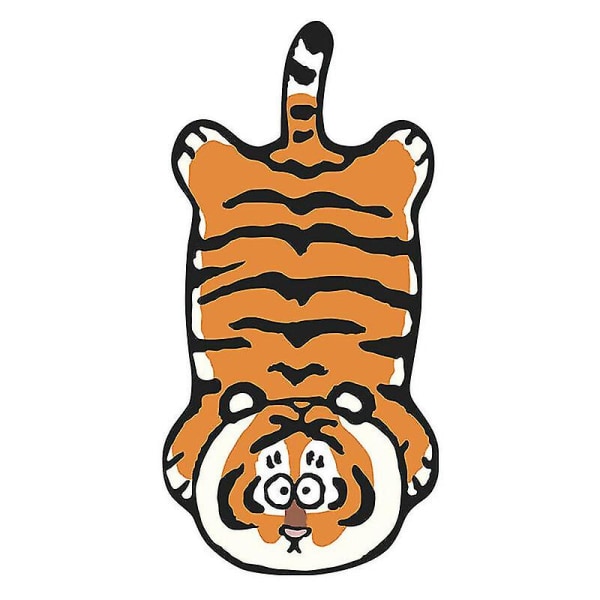 Cartoon Tiger Rug, Imitation Cashmere Tiger Rug, Plush Rug, Creative Rug