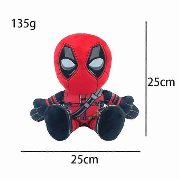 Deadpool & Wolverine Plussjdyr Stoffdyr Dogpool Dukker Bursdagsgave deadpool