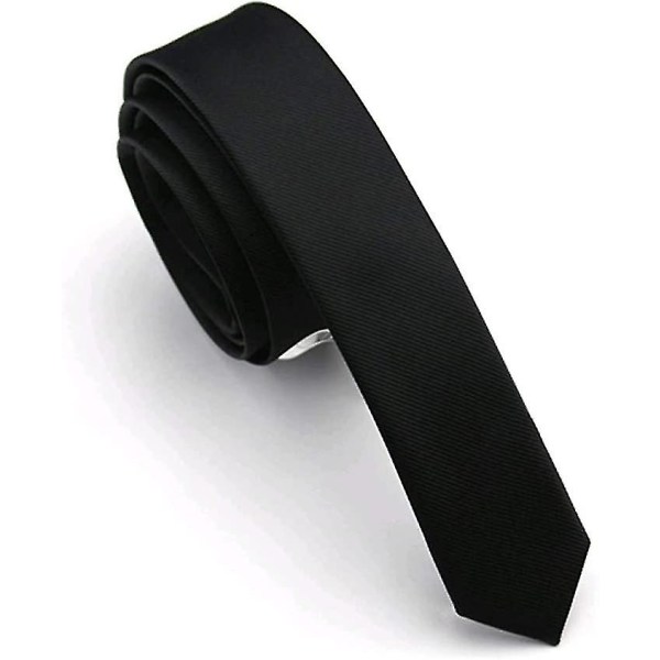 1,58" Enfärgad skinny slips smal slips för män (4 cm)