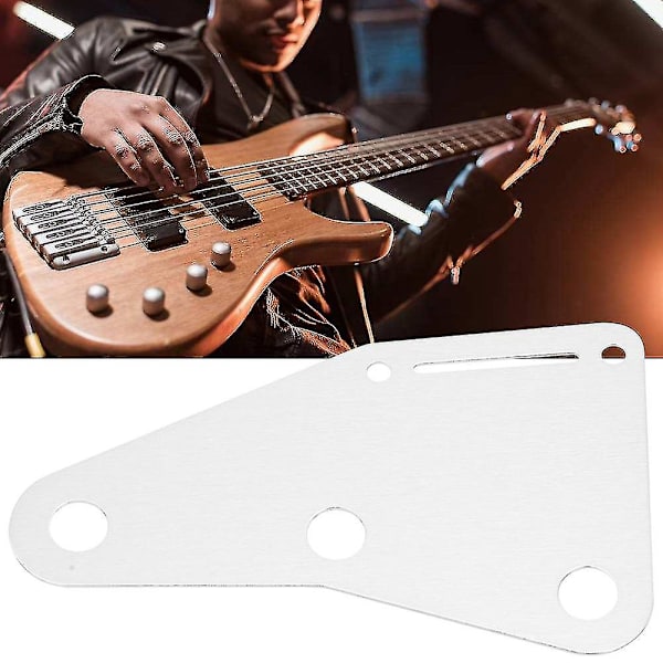 Aluminium gitarr plektrumskydd - 2 st skyddande plektrumskydd för musikinstrument