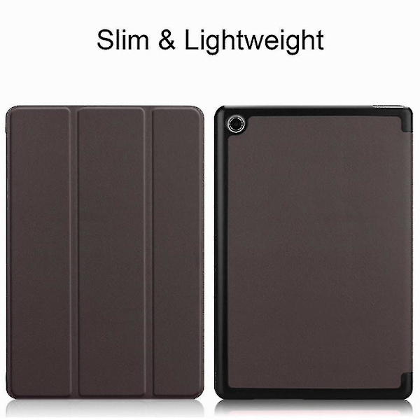 Etui til Huawei Mediapad M5 Lite 10 - Smart Cover Etui til 10,1 tommers nettbrett - Hold nettbrettet ditt trygt og stilig.