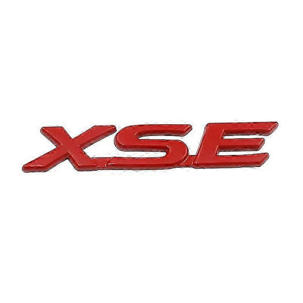Auton Metalliset SE XSE Takaluukun Loksu Logo-Embleemit Tarrat Tarra Toyota Avalon Camry Corolla Sienna Tyylittelytarvikkeet xse red