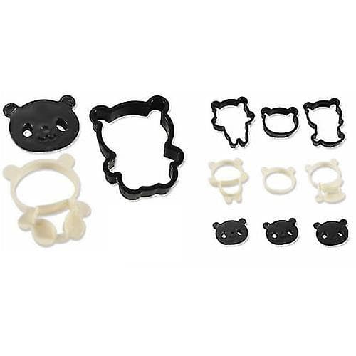 2 X Cartoon Cute Panda Cake Cookie Cutter Candy Kitchen Decorating Mold Mould Tool
