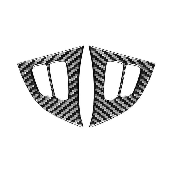 Dekaler i karbonfiber for rattknapper, deksel, trim, klistremerker, tilbehør til - X5 X6 E70 E71 2