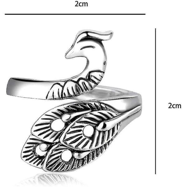 3 stk. Justerbar strikkeløkke-ring - Goldfish Open Finger Ring, hæklet fingergarnholder, garnguide