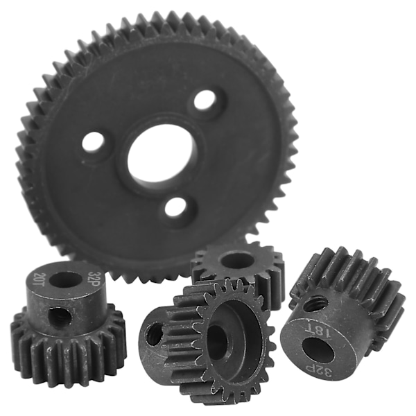 Traxxas Slash 2WD RC-bil Spur Diff 54T Huvudväxel och Motor Pinion Gears Set (16T, 18T, 20T, 21T, 32P)