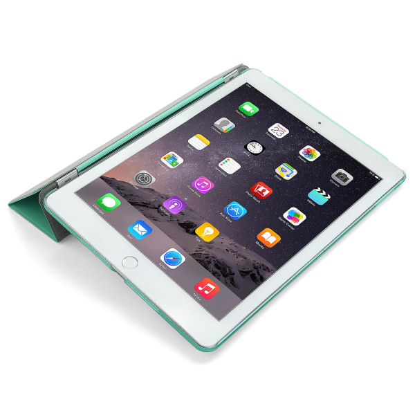 Slank Magnetic Smart Cover Case Beskyttende Shell For Apple Ipad Air 2 Mint Green
