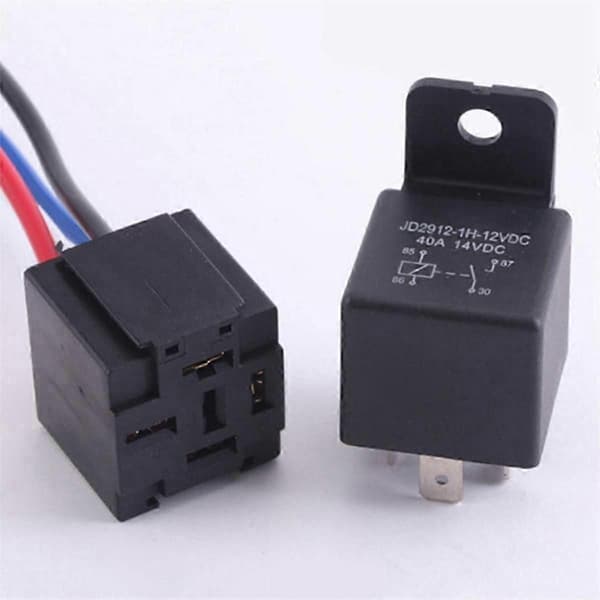 Bil Køleventilator Termostat Kontakt Bil Ventilator Sensor Relæ Ledningsnet Kit 12v Automotive Ventilator Bil Tilbehør-God