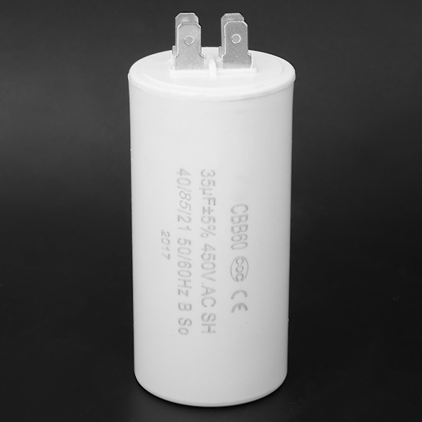 450V 35uf Motor Startkondensator - CBB60 Miljøvenlig, 4-polet