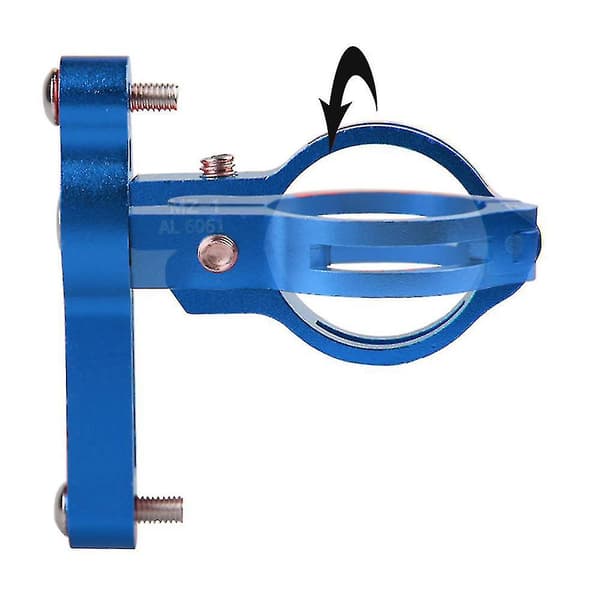 Cykel Vandflaskeholder Adapter Justerbar (blå)