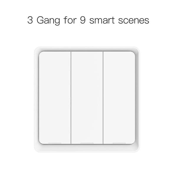 Tuya Zigbee Smart Scene Switch 4 Gang 12 Scene Smart Home Scene Switch