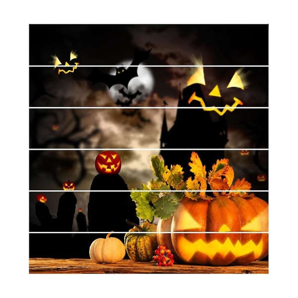Halloween Trappe Stickers Soveværelse Stue Tapet