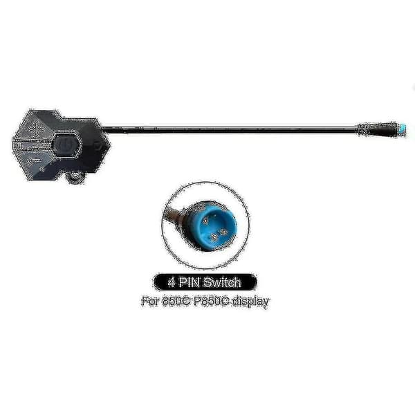 Elektrisk cykel 850c P850c Display Switch Controller Förlängningskabel för Bbs01 Bbs02 Mid Drive Access