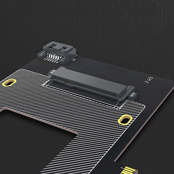 Uppdaterad U.2 till Pcie Adapter Riser Pci För Express X4 Till U.2 U2 Sata Ssd Konvertera