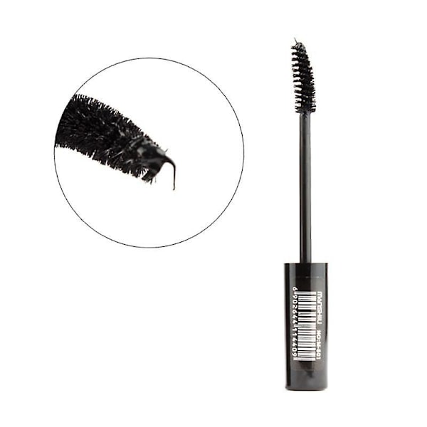 4D Silkefiber Mascara för Längre Fransar Vattentät Långvarig