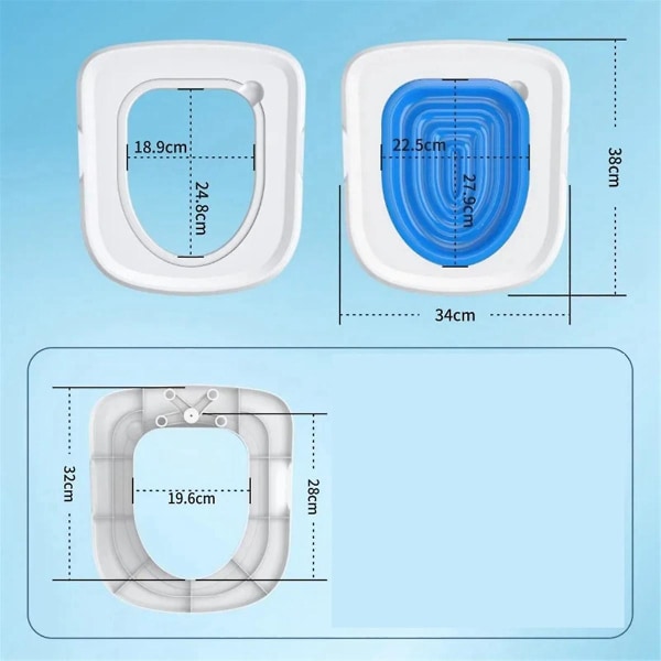 Plastkatt Toalett Treningssett Gjenbrukbar Valp Katt Kullmatte Katt Toalett Trener Toalett Kjæledyr Cle