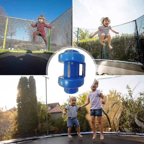 8 st Trampolin Inhägnad Polskydd Plast Trampolin Benlock 25mm