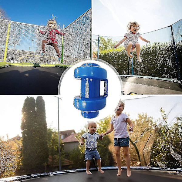 8 stk Trampoline innhegning polhette plast Trampoline bendeksler 25mm
