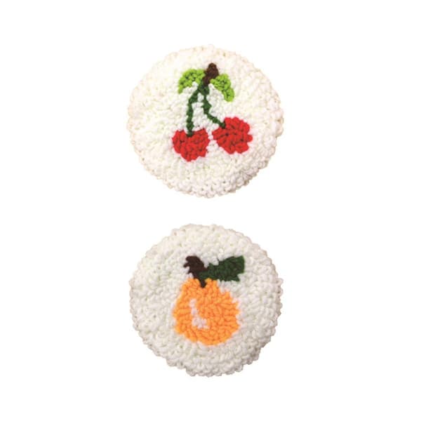 Punch Needle Coaster Kit Easy Punch Needle Coasters Kits For Adults Beginners 6 Pattern Tufted