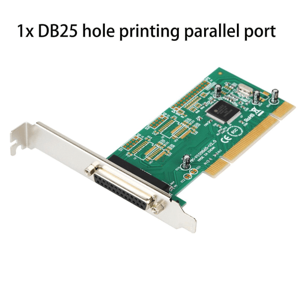 Pci til Db25 Print Parallel Port Udvidelseskort Adapterkort Mm-pio9865-1p Mcs9865