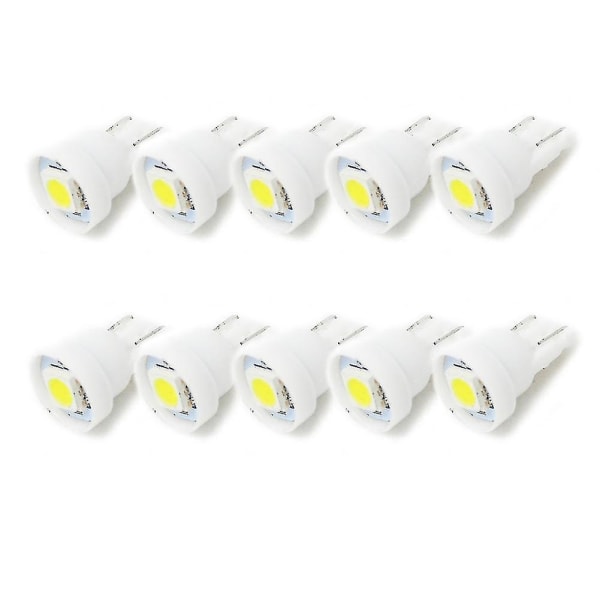 T10 W5w Wedge 5050 Smd Led Instrumentpanel Light Pure White Dashboard Lampor