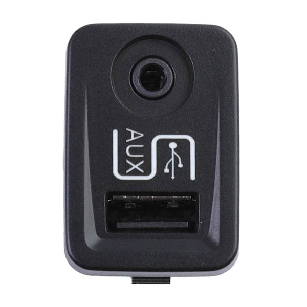 Auto USB-uttag Aux-ingång Adapter Portladdare för 1sj82jxwaa 12-2014