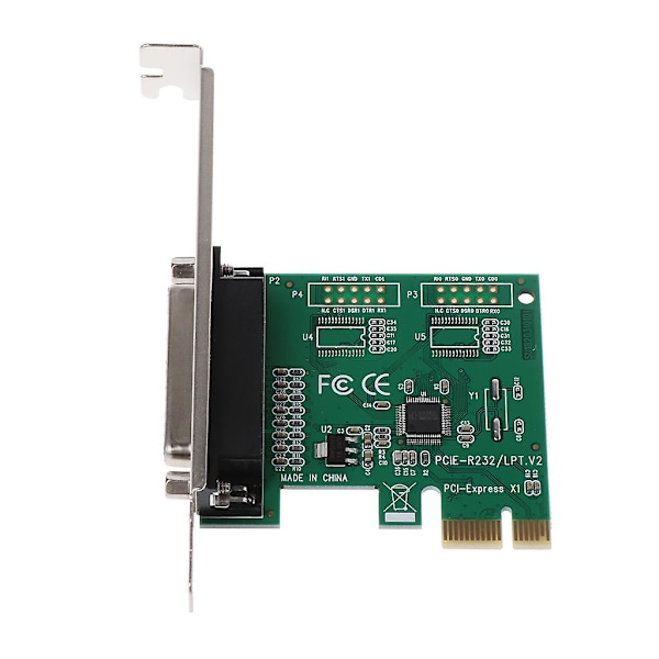 Rinnakkaisportti Db25 25pin Pcie-nousukortti Lpt-tulostin Pci-e-Express-kortteihin