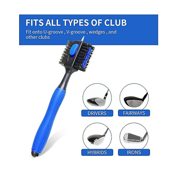 Mini magneettinen solki golf-mailan puhdistusharja golf-puhdistustarvikkeet golf-tarvikkeet