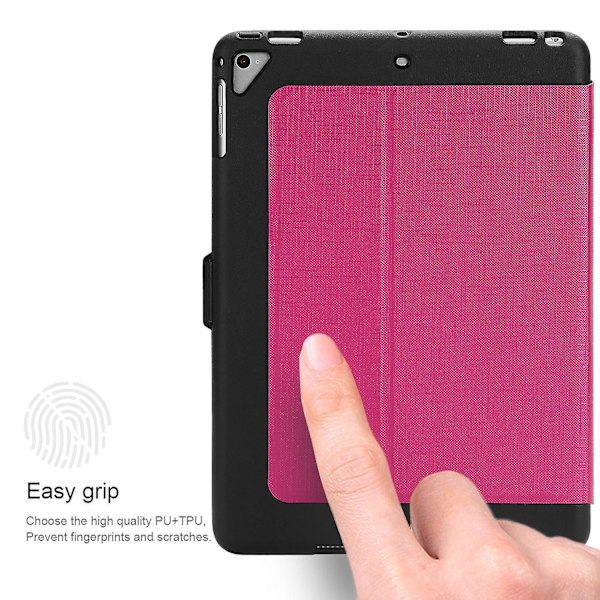 Ruusu iPad Mini 3 Apple-kotelo Folio Nahkainen Jalusta Älykäs Kansi