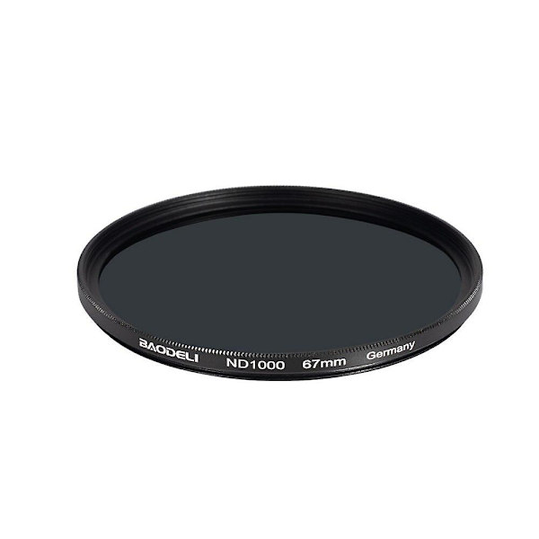 BAODELI Neutral Density Filtro Nd1000 64 8 Concept 49mm 52mm 55 58 62 67mm 72 77mm 82mm Canon Nikon Sony -kameran objektiivin suodatin