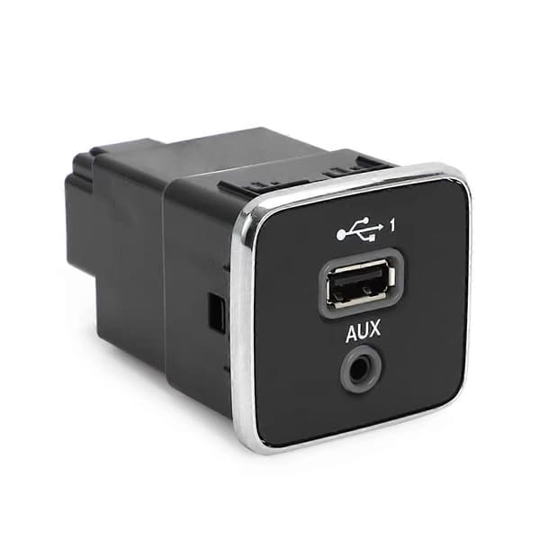 USB AUX Grensesnitt Front USB Ladeport for Jeep Cherokee Compass 2017-2021 5XG28DX9AD 53224228