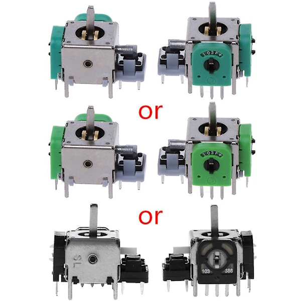 2 stk. 3D Analog Joystick Sensor Modul Potentiometer Modul Stick Til