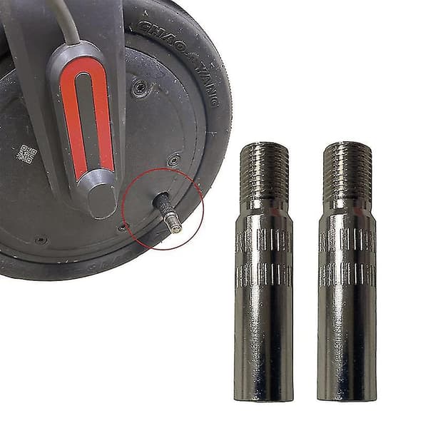 For Xiaomi M365/pro Scooter Forhjulsmotor Oppblåsbar Forlengelse Luftventil