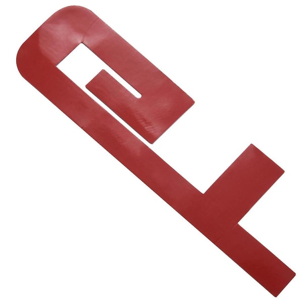 3D Gt Logo Bilsticker Mode Bilsticker til Focus 1 2 3 7 Mondeo Bilstil Sølv