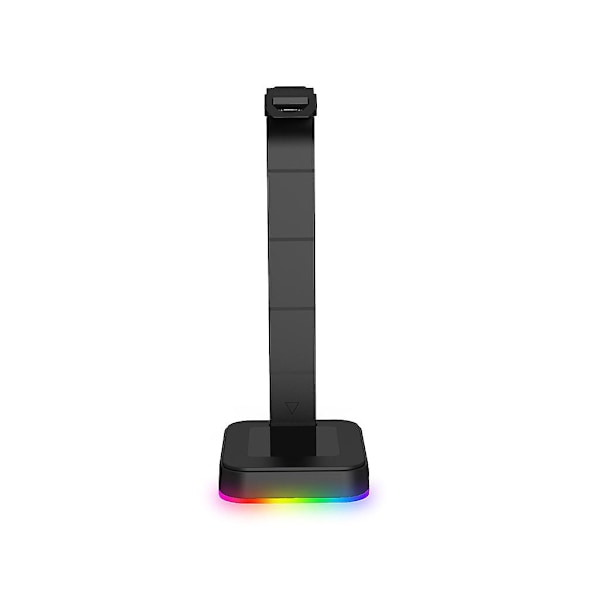 Bærbar RGB-hovedtelefonstativ Headset-holder egnet til gamer-skrivebord