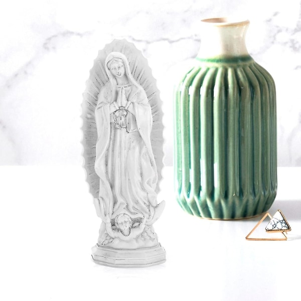 Katolska gåvor Harts Religiös bön Jungfru Maria Staty Den välsignade moder till den obefläckade avlelsen Katolsk skulptur