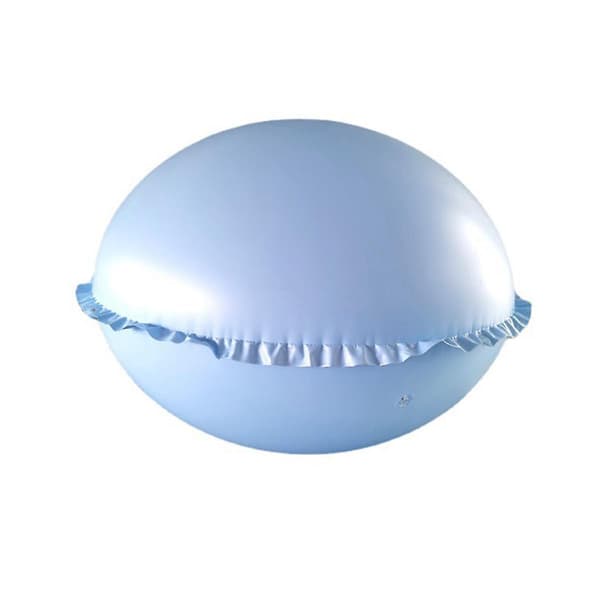 2-pack 4 x 4 fot poolkuddar för ovanmarkspool, 0,3 mm tjock poolöverdragsluftkudde, ovanmarkspool P