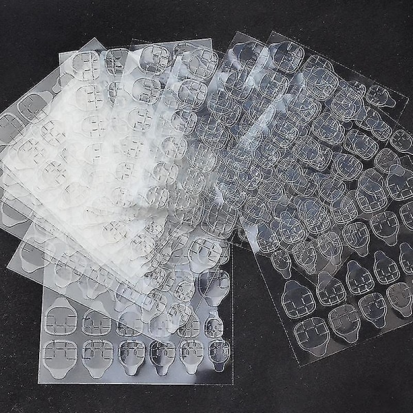 24st Dubbelsidig False Nail Art självhäftande tejp - Nail Adhesive Transparent