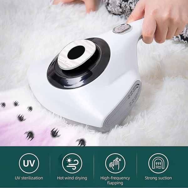 Dust Mite Removal Machine Handheld Vacuum Cleaner Bed Uv Sterilization Effective Dust Mite Mattress Removal Instrument