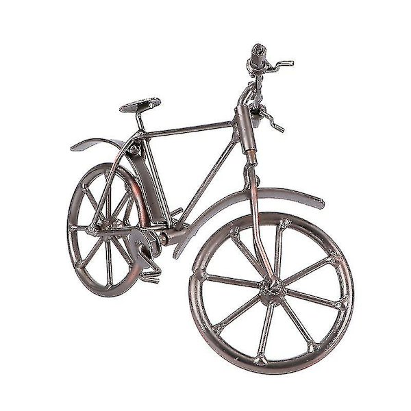 Järnmodell Kreativ Retro Cykel Resesouvenirer Metallhantverk Dekoration Heminredning