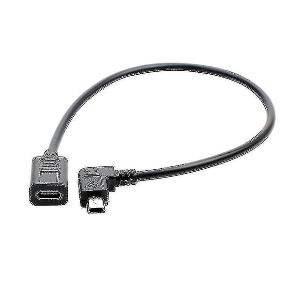 USB-C til Mini USB 2.0 Adapter - Type C Hun til Mini USB Han Adapterkabel